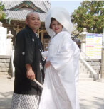森戸神社 結婚式 平成24年4月29日