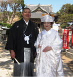 森戸神社 結婚式 平成25年3月19日