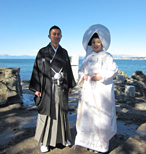 森戸神社 結婚式 平成26年2月16日