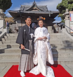 森戸神社 結婚式 平成29年11月26日
