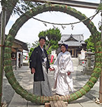森戸神社 結婚式 平成30年6月28日