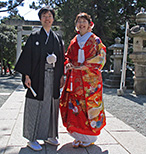 森戸神社 結婚式 令和3年4月11日