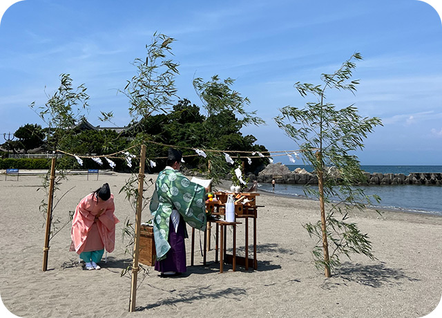 森戸大明神 葉山町 海開き・海上保全祭