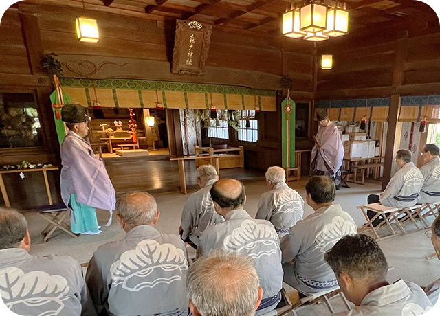 森戸大明神 宵宮祭