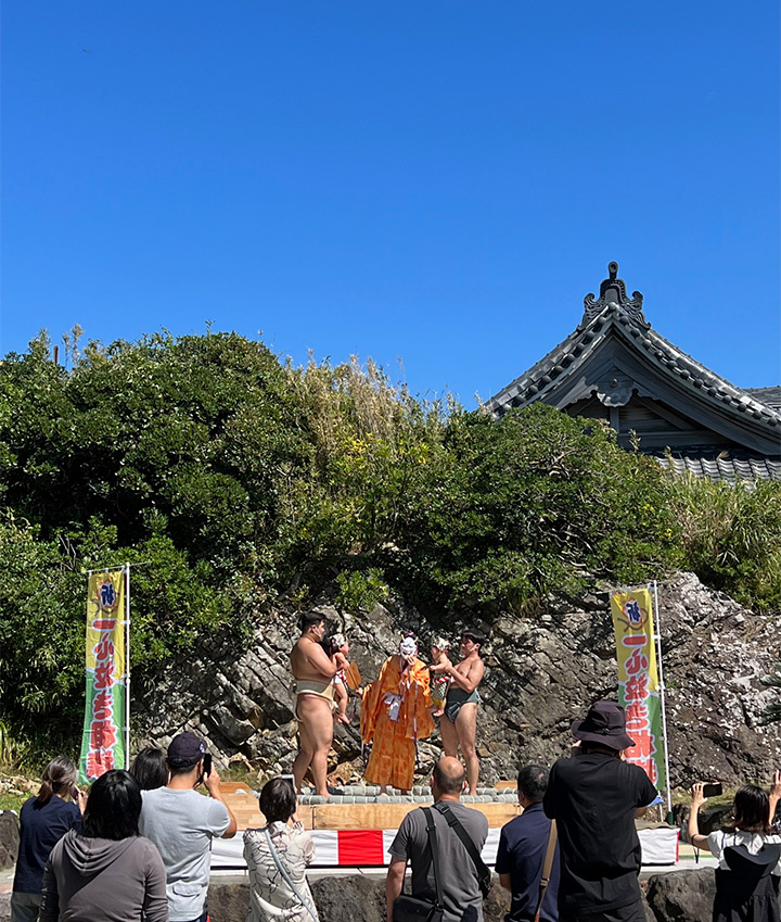 一心泣き相撲 葉山場所 森戸大明神2